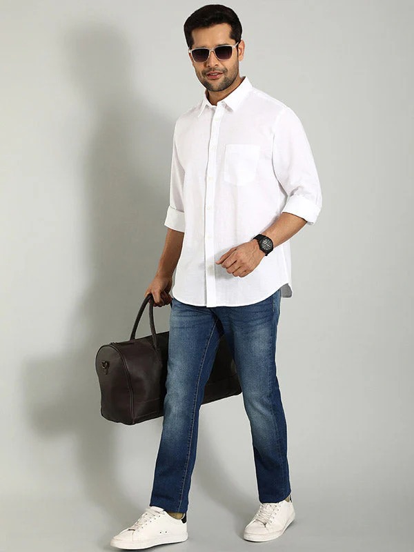 Indian Terrain Men Blue Jeans